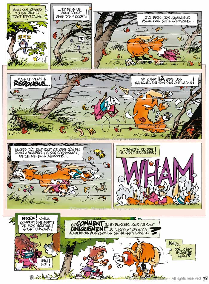 Gag 72 de la bande dessinée CARAMEL