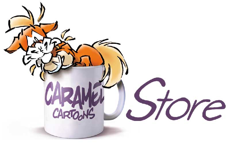 Logo du futur site de Caramel-cartoons Store