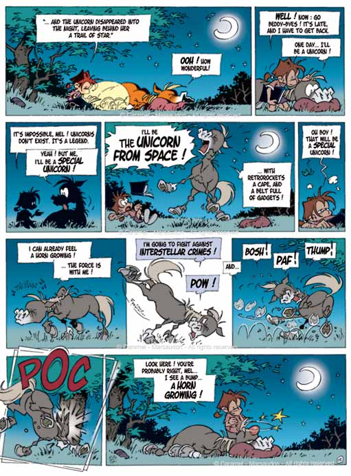 Gag 112 of CARAMEL comics