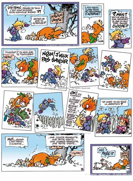 Gag 162 de la bande dessinée CARAMEL