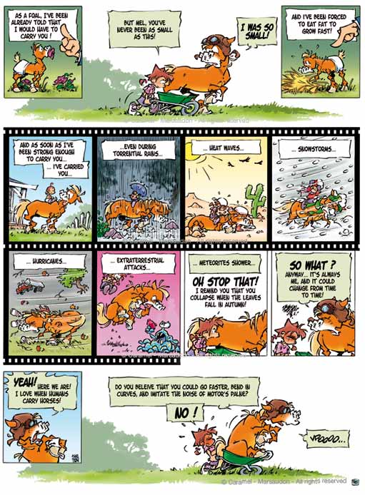 Gag 178 of CARAMEL comics